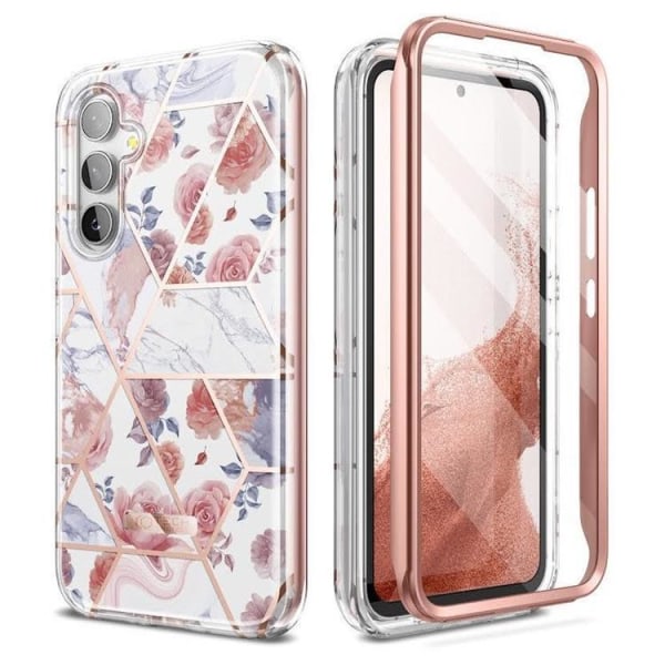 Tech-Protect Galaxy A54 5G Mobilcover Velar Marmor - Pink