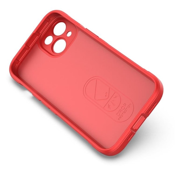 iPhone 14 Plus Skal Magic Shield Flexible Armored - Röd
