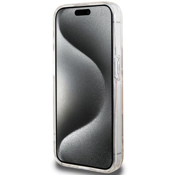 Guess iPhone 15 Pro Mobilskal Magsafe IML GCube - Brun