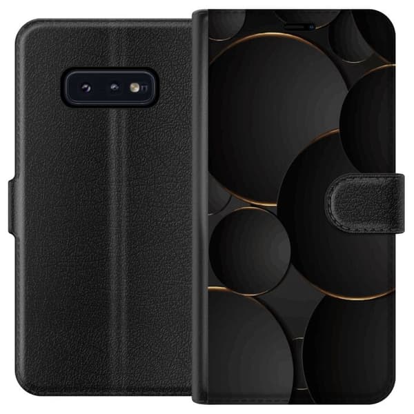 Pung Taske til Samsung Galaxy S10e med Luksus Cirkler