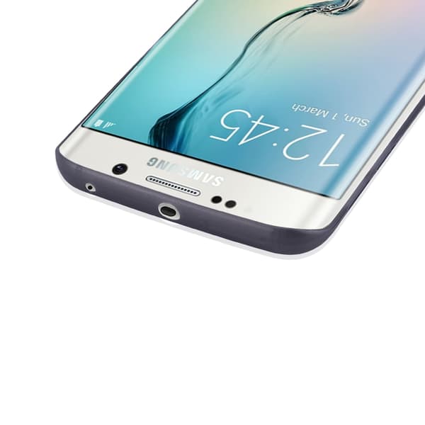 Boom Zero -kuori Samsung Galaxy S6 Edge - Musta Black