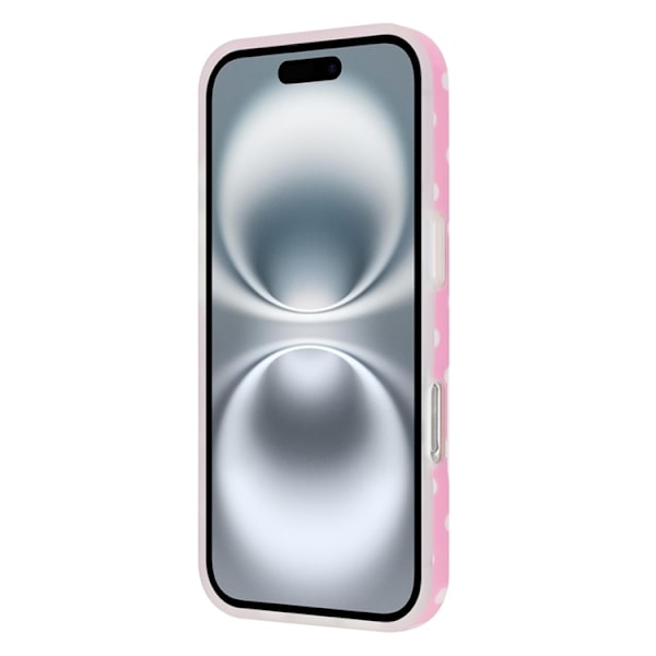 Mobilskal till iPhone 17 Dot Design Imd Tpu - Rosa Rosa