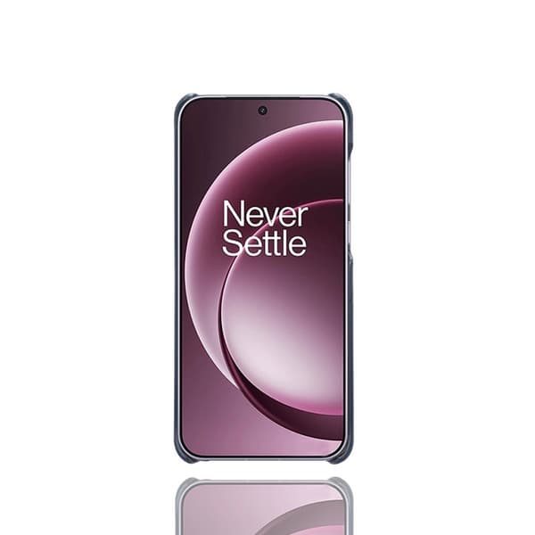 Mobilskal till OnePlus 15 5G Korthållare Dual PU Läder - Blå Blå