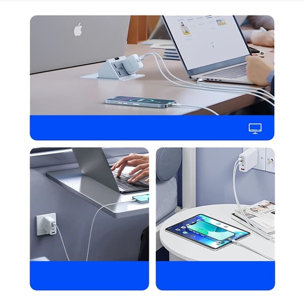 Orico USB-C Till USB-C Kabel 100W 5A 1m CDX - Vit Vit