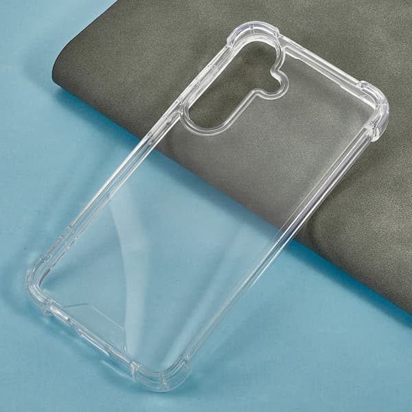 Mobilskal för Samsung Galaxy S26 Plus TPU + Akryl Stöttålig - Transparent