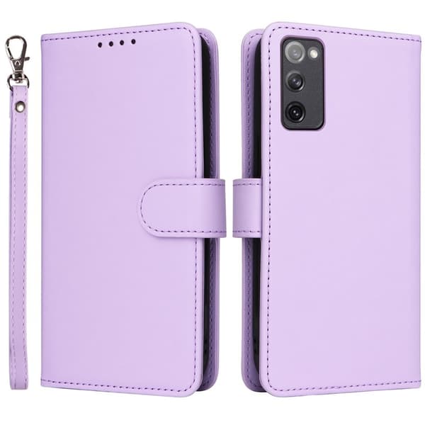 BETOPNICE Samsung Galaxy S20 FE Plånboksfodral Konstläder - Lila