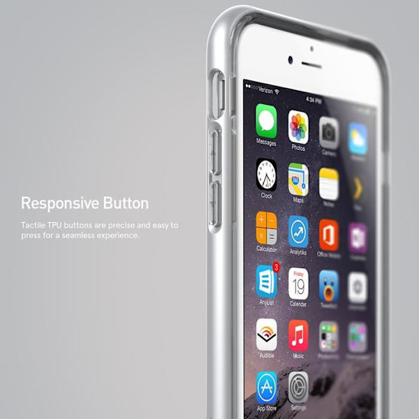 Caseology SkyFall Skal till Apple iPhone 6(S) Plus  - Silver Silver