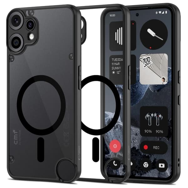 Tech-Protect Mobilskal till Nothing CMF Phone 2 Pro Magsafe Magmat - Svart Svart