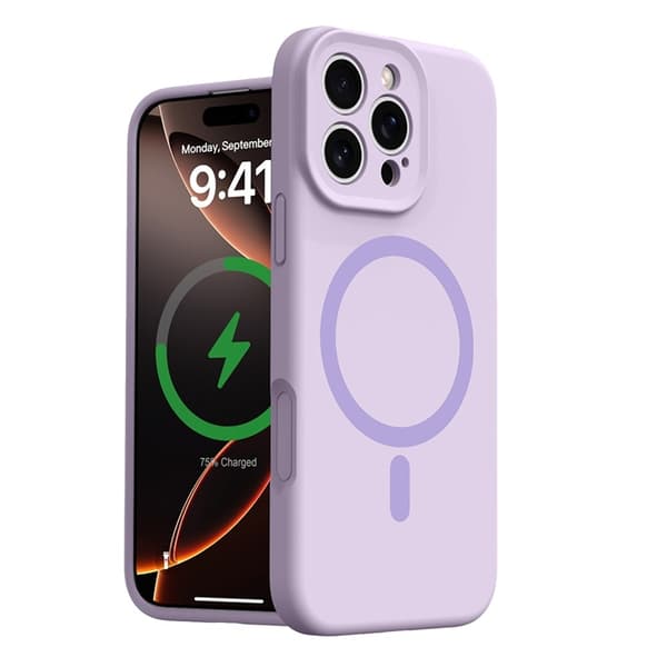 Mobilskal till iPhone 16 Pro MagSafe Precise Cutouts - Lila Lila