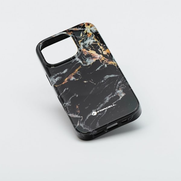 Forcell Telefontaske til iPhone 16 Plus MagSafe Mirage - Sort Marmor Black