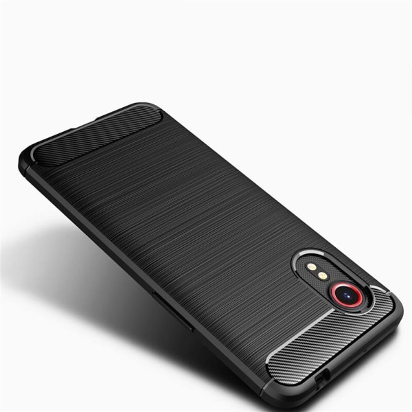 Galaxy Xcover 5 Mobilskal TPU Carbon - Svart Svart