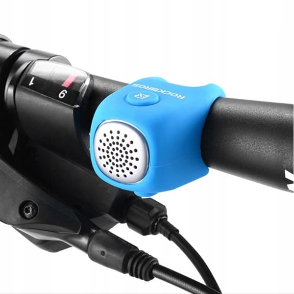 Rockbros Elektronisk Cykel Ring klocka - Blå Blå