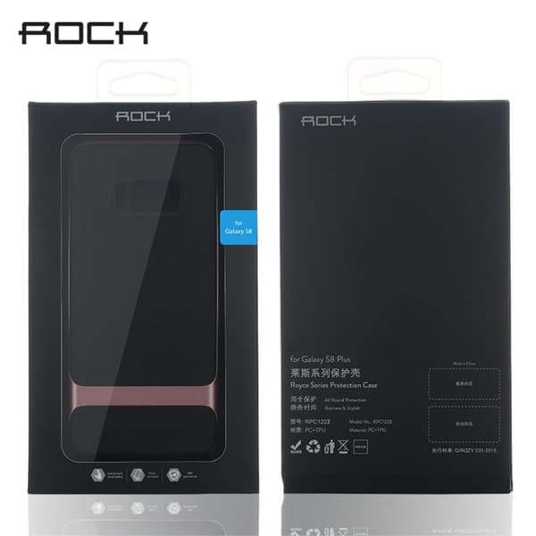 ROCK Royce -kuori Samsung Galaxy S8 Plus - Harmaa Grey