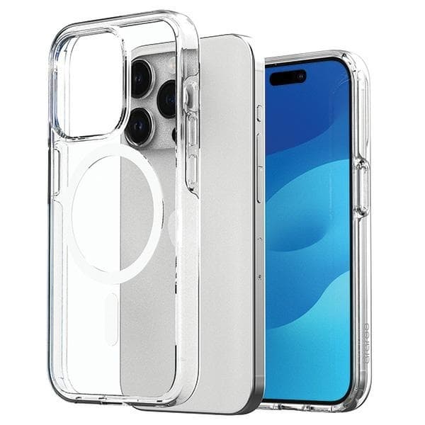 Araree Mobilskal till iPhone 15 Pro 6.1 MagSafe Duple M - Transparent