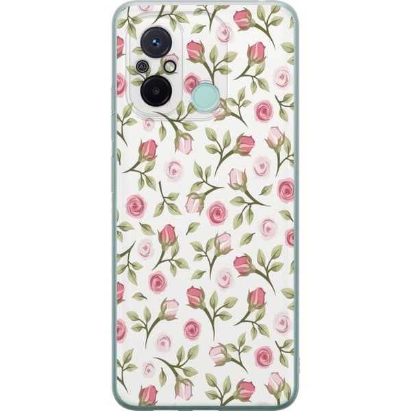 Mobilskal till Xiaomi Redmi 12C med Blommigt