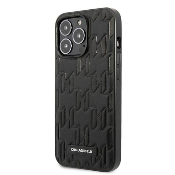 Karl Lagerfeld iPhone 13 Pro Max Skal Monogram Plaque - Svart Svart