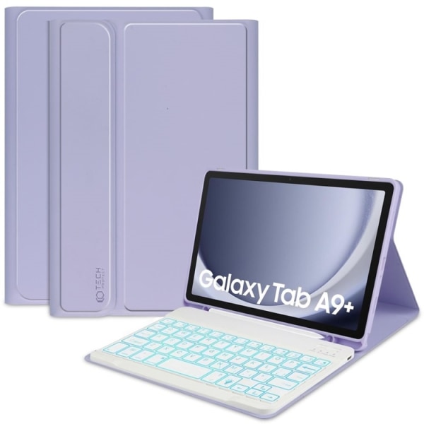 Tech-Protect Galaxy Tab A9 Plus -kotelo SC Pen Plus - Voilet