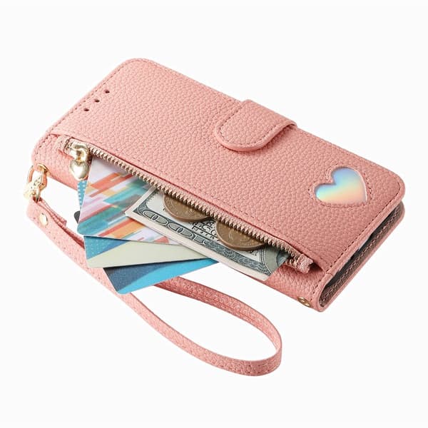 Plånboksfodral för Samsung Galaxy S26 Plus TKonstläder - Rosa