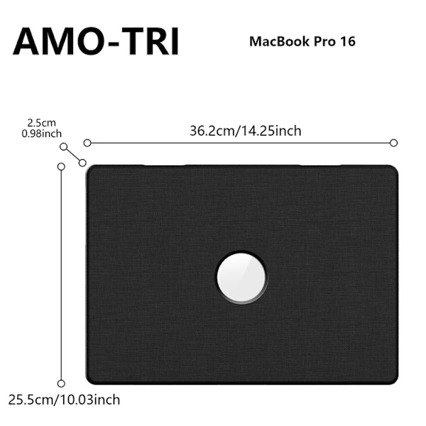 MacBook Pro 16" (2021/2023/2024) Skal - Grå Grå