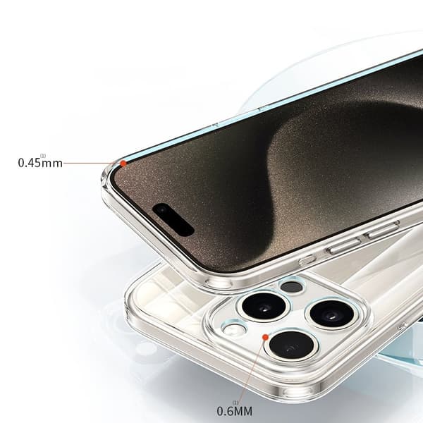 XUNDD Greya Series Mobilskal till iPhone 15 Pro Svart
