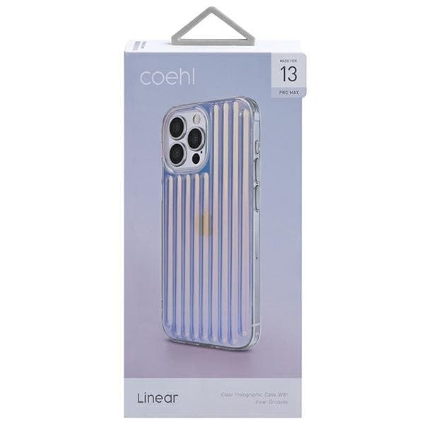 UNIQ Coehl Linear Skal iPhone 13 Pro Max - Iridescent Blå