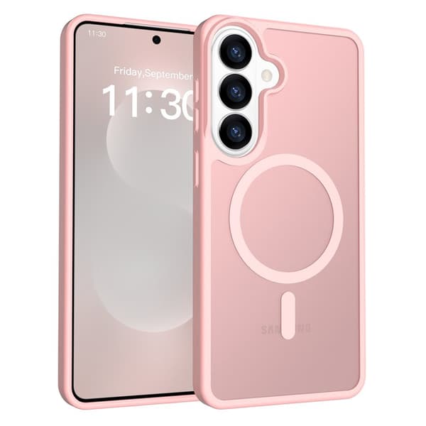 Mobilskal för Samsung Galaxy S26 Plus Magnetiskt TPU - Rosa