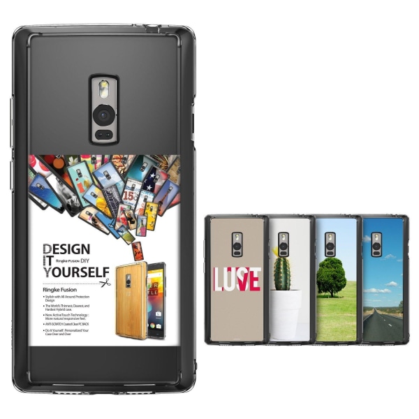 Ringke Fusion Shock Absorption Cover til OnePlus 2 - Crystal Vie