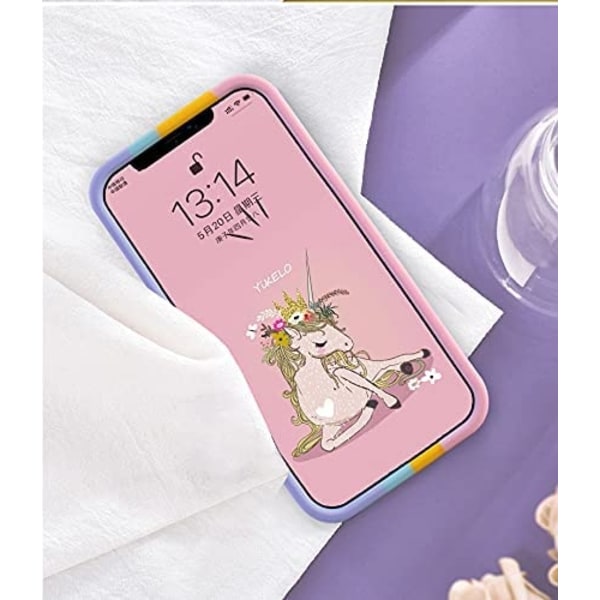 Pop it Fidget Multicolor Skal till iPhone 13 Pro Max Gul