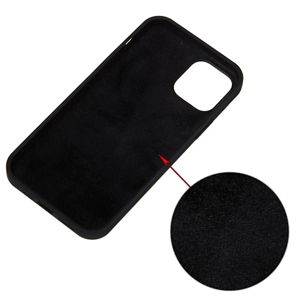iPhone 15 Pro Max Mobilskal Mjukt - Svart Svart