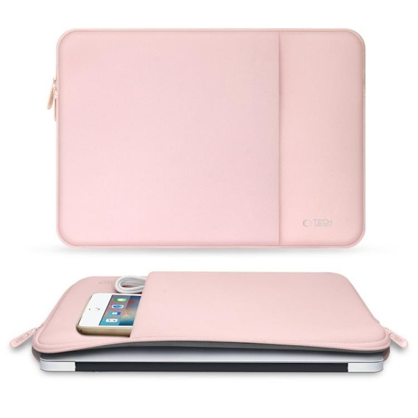 Tech-Protect Datorfodral 15-16" Neopren - Dusty Rosa Rosa