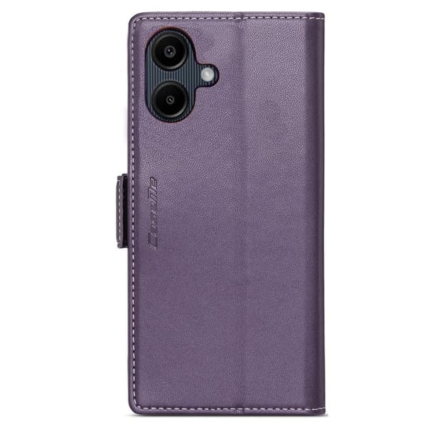 CASEME Plånboksfodral Konstläder för Samsung Galaxy A06 4G - Lila