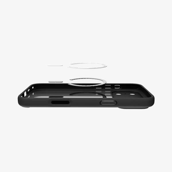 Spigen Mobilskal till iPhone 18 Pro Max/17 Pro Max MagSafe Ultra - Svart/Orange Svart