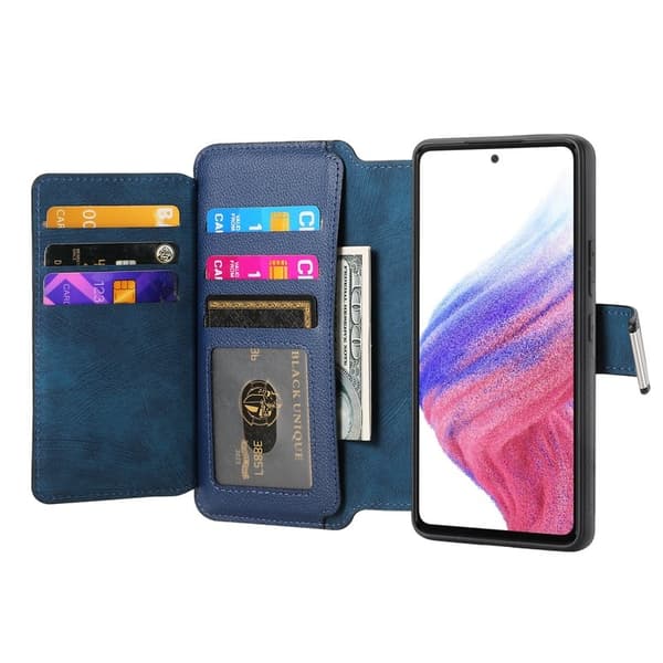 CASENEO Google Pixel 9a Plånboksfodral MW-02 Konstläder - Blå