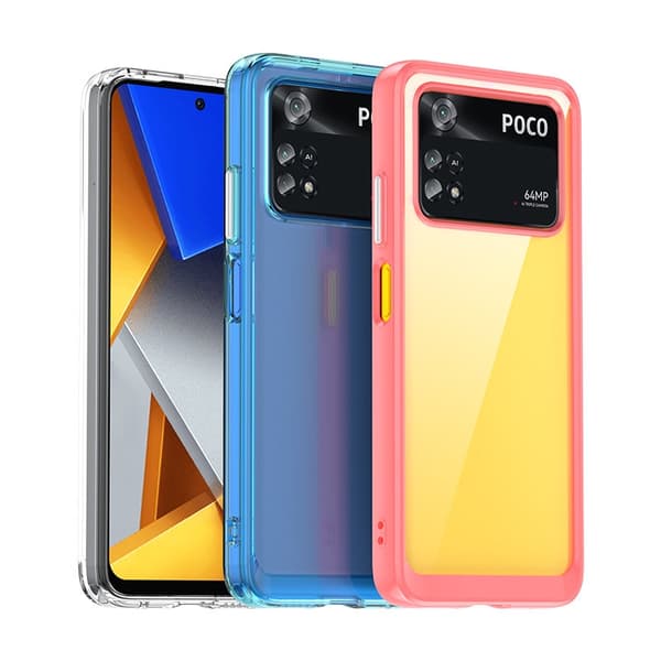 Xiaomi Poco M4 Pro Kuori Flexible Outer Space - Musta Svart