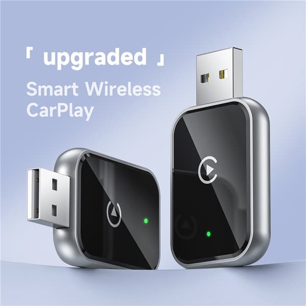 CarPlay Konvertera Trådbunden Trådlös Adapter 348 - Vit