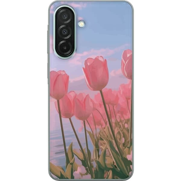 Mobilskal till Samsung Galaxy A26 med Rosa Tulpaner