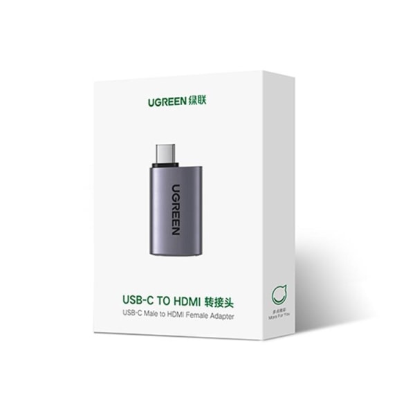 UGreen Adapter USB-C til HDMI - Grå