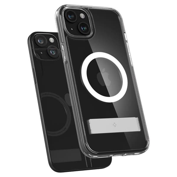 Spigen iPhone 15 Plus -puhelinkotelo Magsafe Ultra Hybrid S Transparent