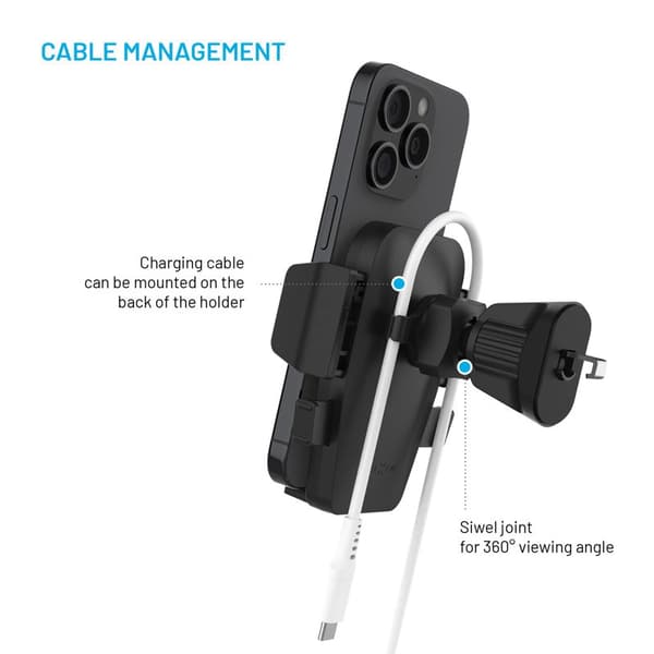 FIXED Iconiq Lock Mobilfäste för ventilationsgaller