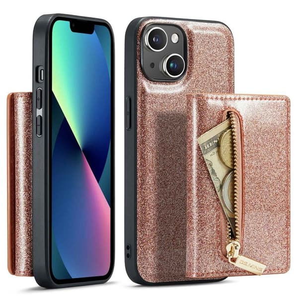 DG.MING M3 Series Mobilskal för iPhone 13 6.1 tum - Roséguld