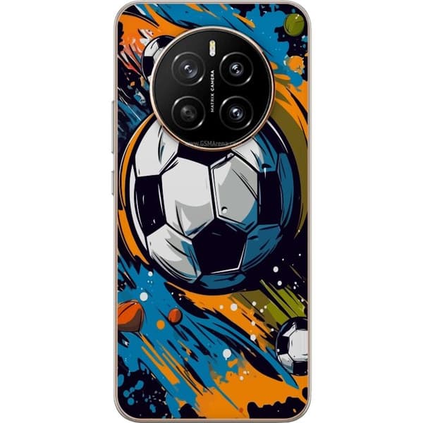 Telefontaske til Honor Magic7 med fodbolde