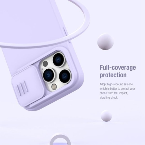 Nillkin iPhone 14 Pro Max Skal Magsafe Magnetic - Lila
