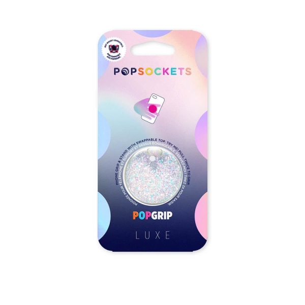 POPSOCKETS Tidepool Halo White Avtagbart Grip med Ställfunktion