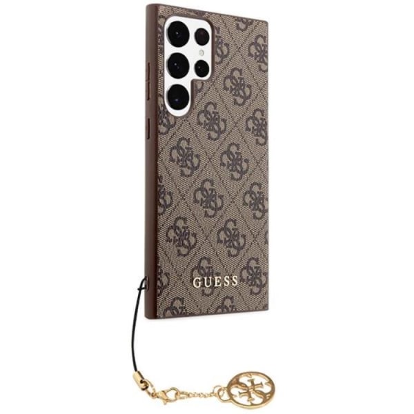 Guess Galaxy S24 Ultra Mobilskal Charms Collection - Brun