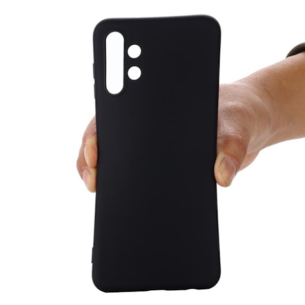 Galaxy A13 4G Skal Liquid Silicone - Svart Svart