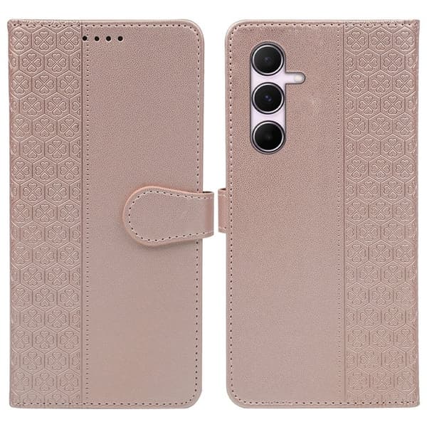 Mobilskal till Samsung Galaxy S26 Plus Magnetisk Stängning KonstLäder - Roséguld