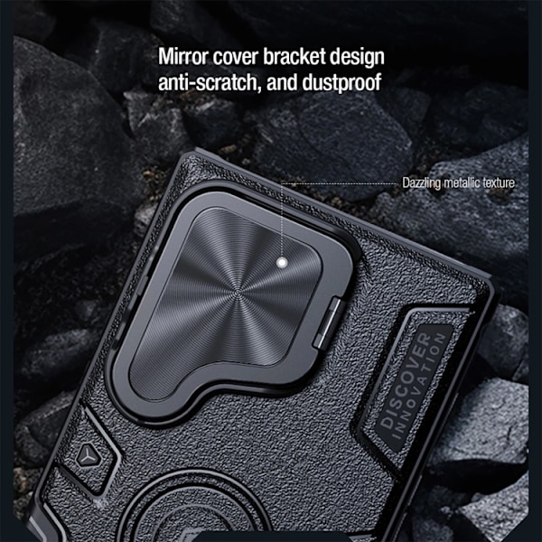 Nillkin Galaxy S24 Ultra Mobilskal CamShield Armor Prop - Svart Svart