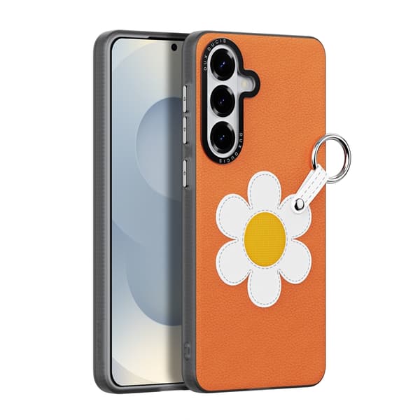 DUX DUCIS Mobilskal till Galaxy S26 Plus Ringhållare/Handledsrem Luvy Series Orange