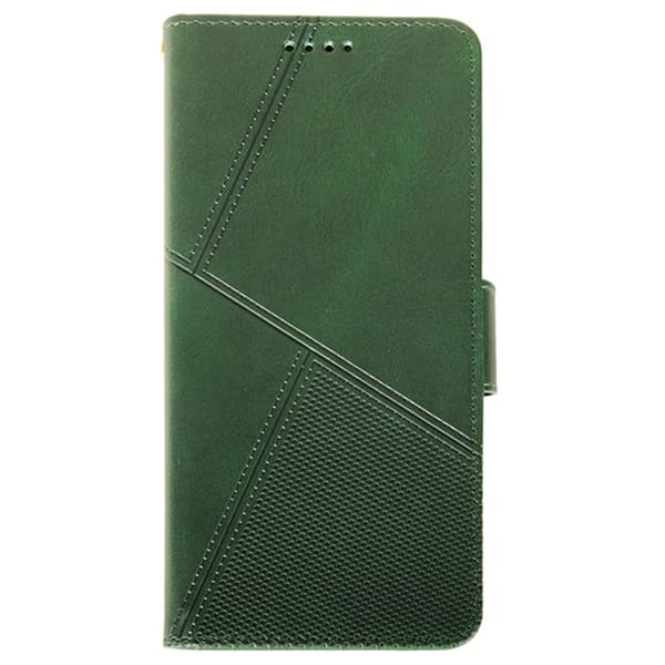 IDEWEI OnePlus 15 5G Plånboksfodral Calf Texture Konstläder - Grön Grön