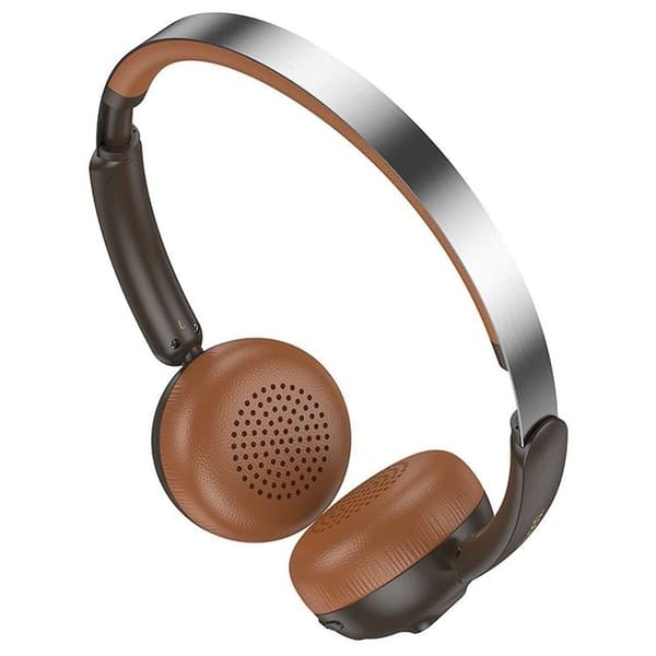 Hoco On-Ear Hovedtelefoner Trådløs Bluetooth W62 - Brun Brun